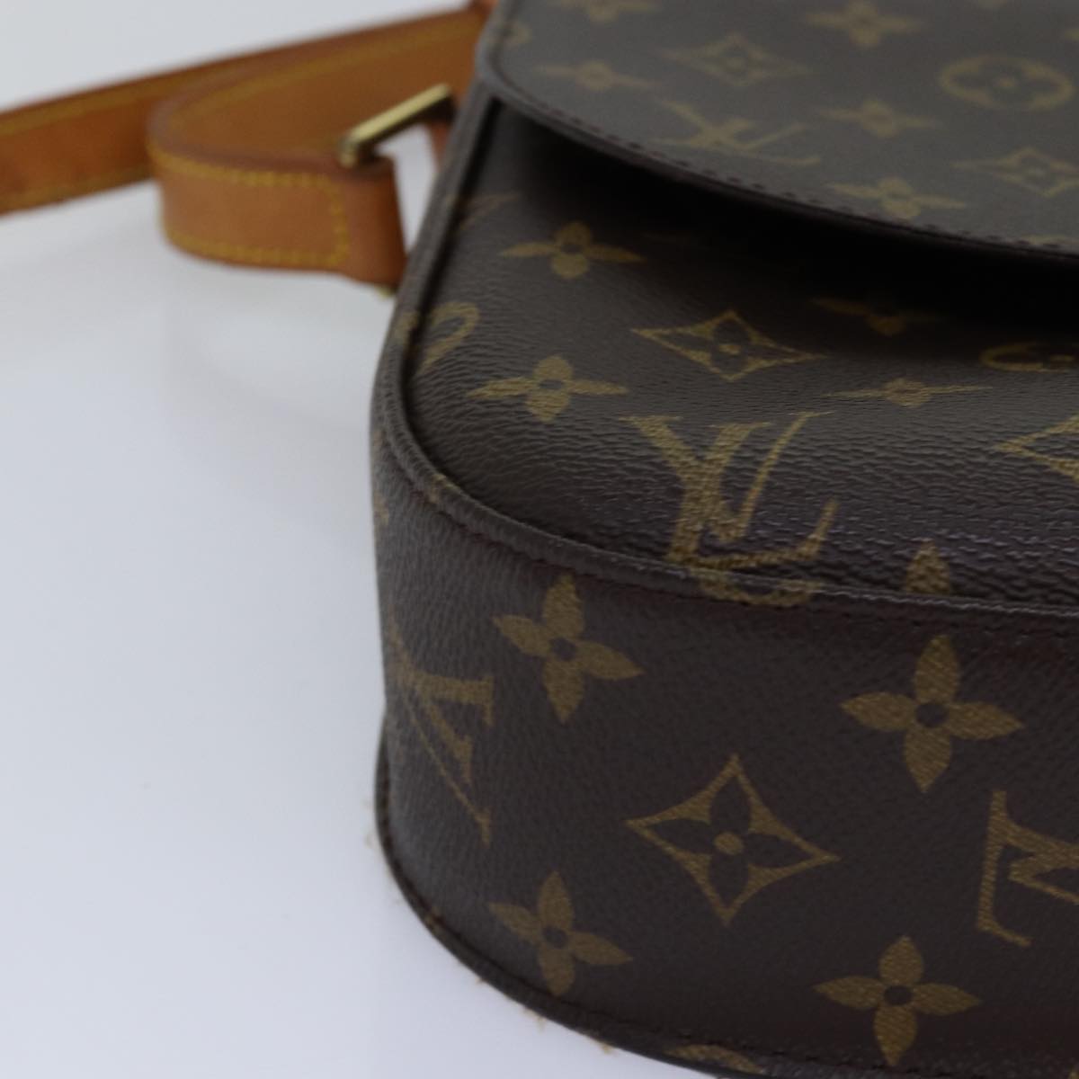 LOUIS VUITTON Monogram Saint Cloud GM Shoulder Bag M51242 LV Auth yk12987