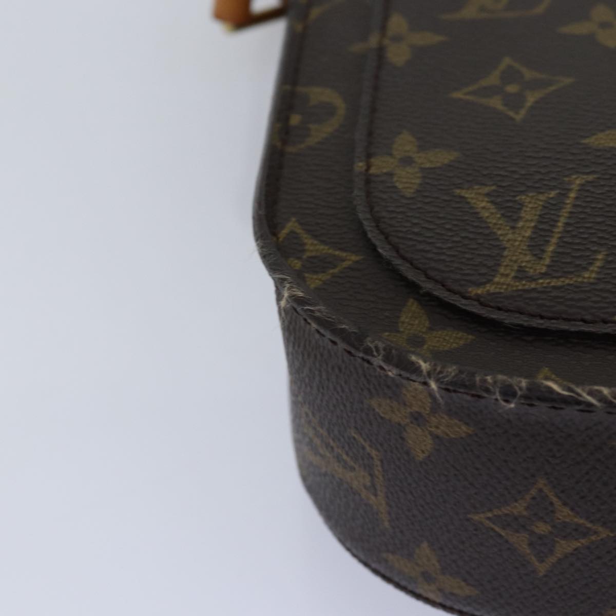 LOUIS VUITTON Monogram Saint Cloud GM Shoulder Bag M51242 LV Auth yk12987