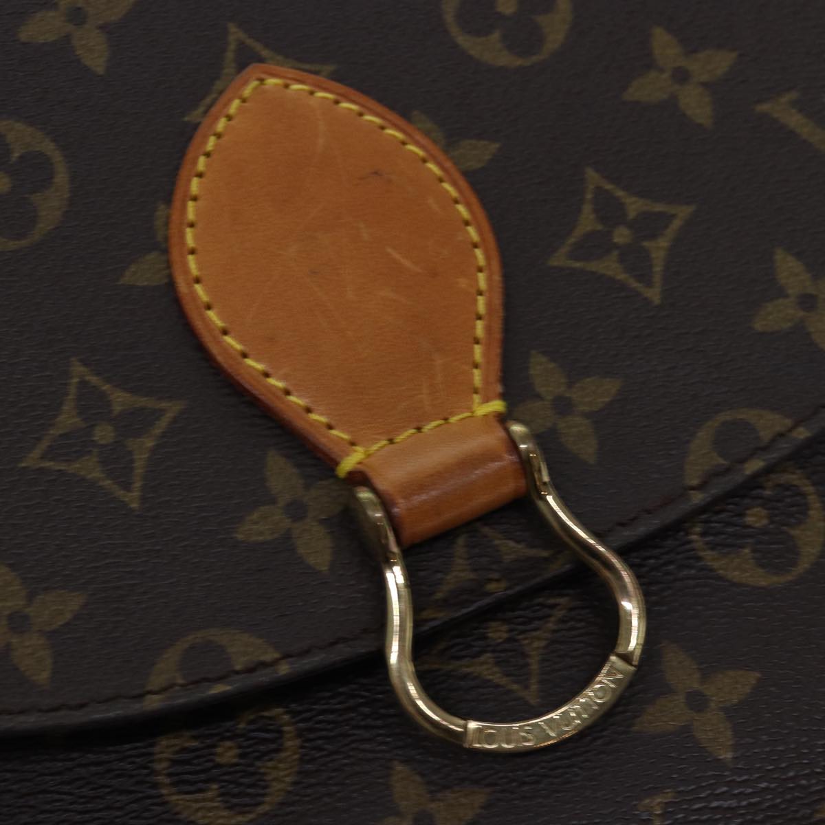 LOUIS VUITTON Monogram Saint Cloud GM Shoulder Bag M51242 LV Auth yk12987