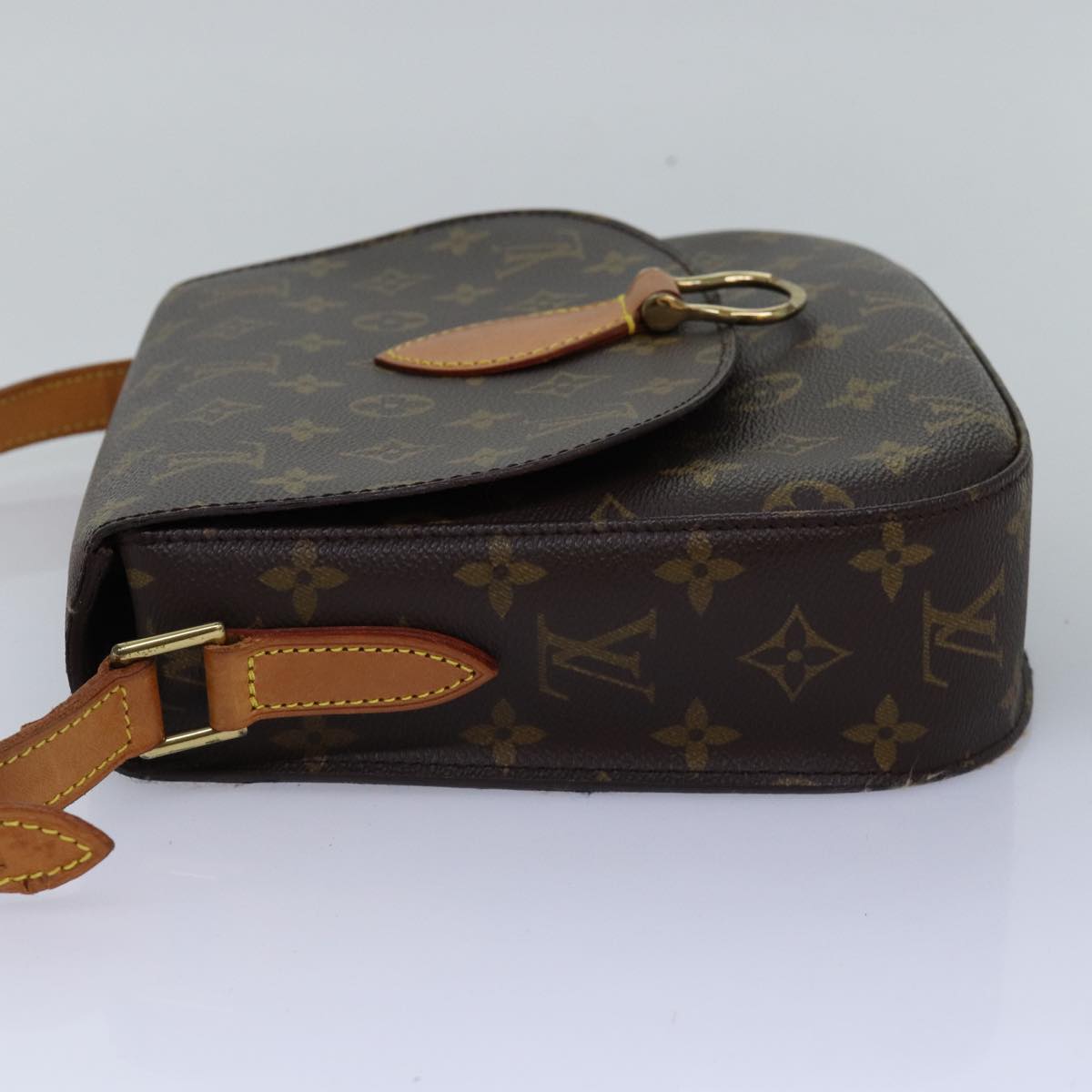 LOUIS VUITTON Monogram Saint Cloud GM Shoulder Bag M51242 LV Auth yk12987