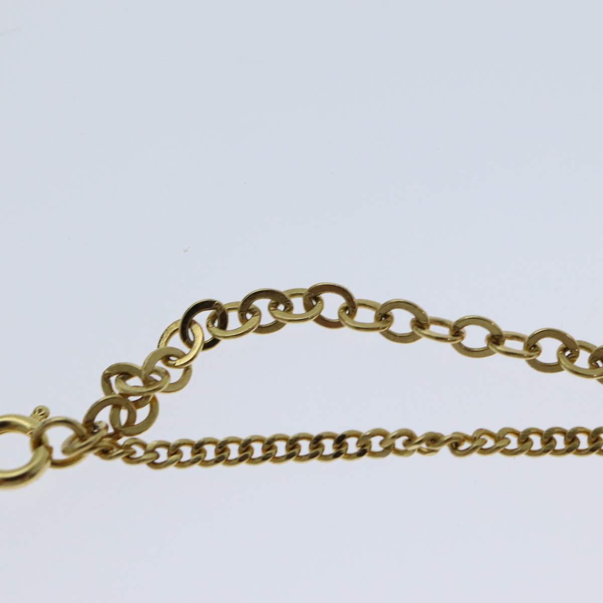 Christian Dior Necklace metal Gold Auth yk13080