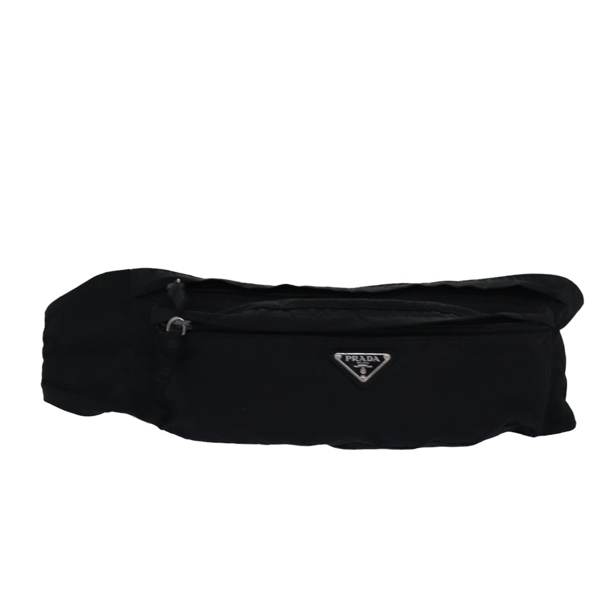 PRADA Body Bag Nylon Black Auth yk13091