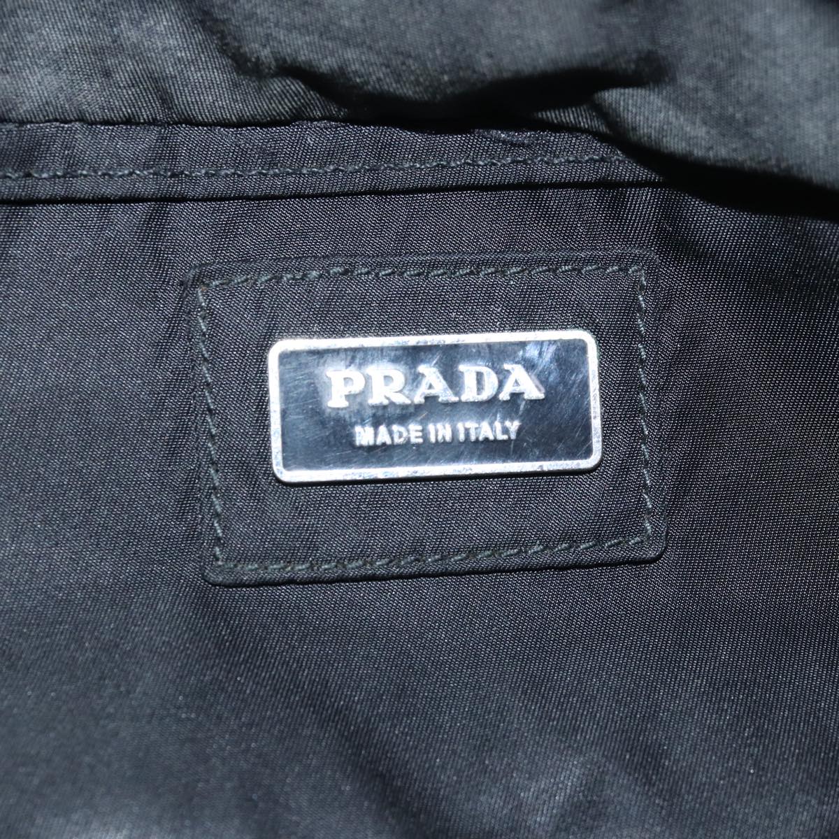 PRADA Body Bag Nylon Black Auth yk13091