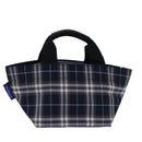 Burberrys Nova Check Blue Label Hand Bag Nylon Navy Auth yk13111-1