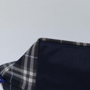 Burberrys Nova Check Blue Label Hand Bag Nylon Navy Auth yk13111-9