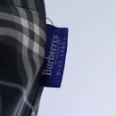 Burberrys Nova Check Blue Label Hand Bag Nylon Navy Auth yk13111-17
