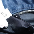 Burberrys Nova Check Blue Label Hand Bag Nylon Navy Auth yk13111-12