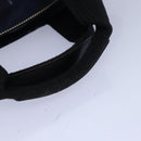 Burberrys Nova Check Blue Label Hand Bag Nylon Navy Auth yk13111-7