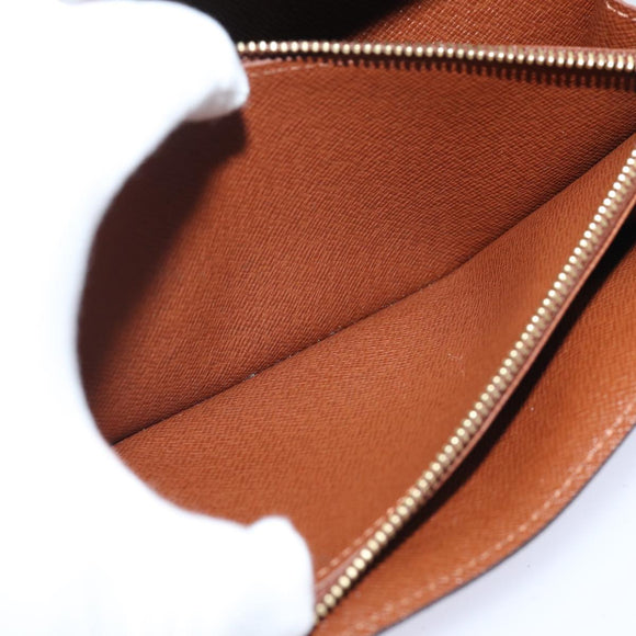 LOUIS VUITTON Monogram Pochette Porte Monnaie Credit Wallet M61725 Auth yk13115V