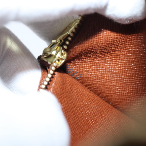 LOUIS VUITTON Monogram Pochette Porte Monnaie Credit Wallet M61725 Auth yk13115V