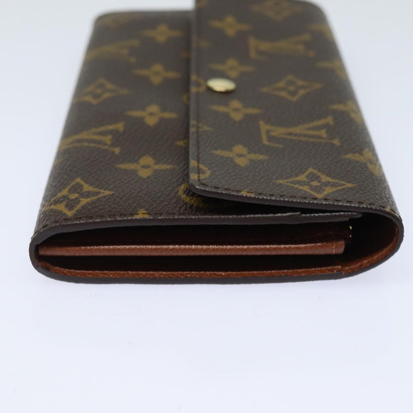 LOUIS VUITTON Monogram Pochette Porte Monnaie Credit Wallet M61725 Auth yk13115V
