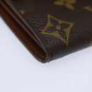 LOUIS VUITTON Monogram Pochette Porte Monnaie Credit Wallet M61725 Auth yk13115V-8