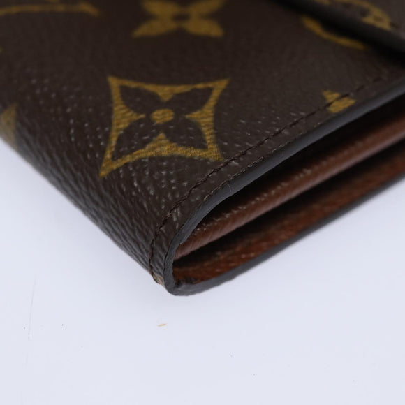 LOUIS VUITTON Monogram Pochette Porte Monnaie Credit Wallet M61725 Auth yk13115V