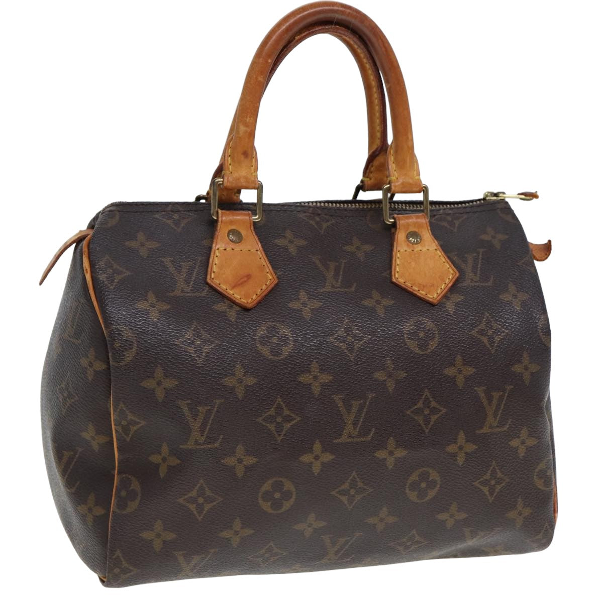 LOUIS VUITTON Monogram Speedy 25 Hand Bag M41528 LV Auth yk13138