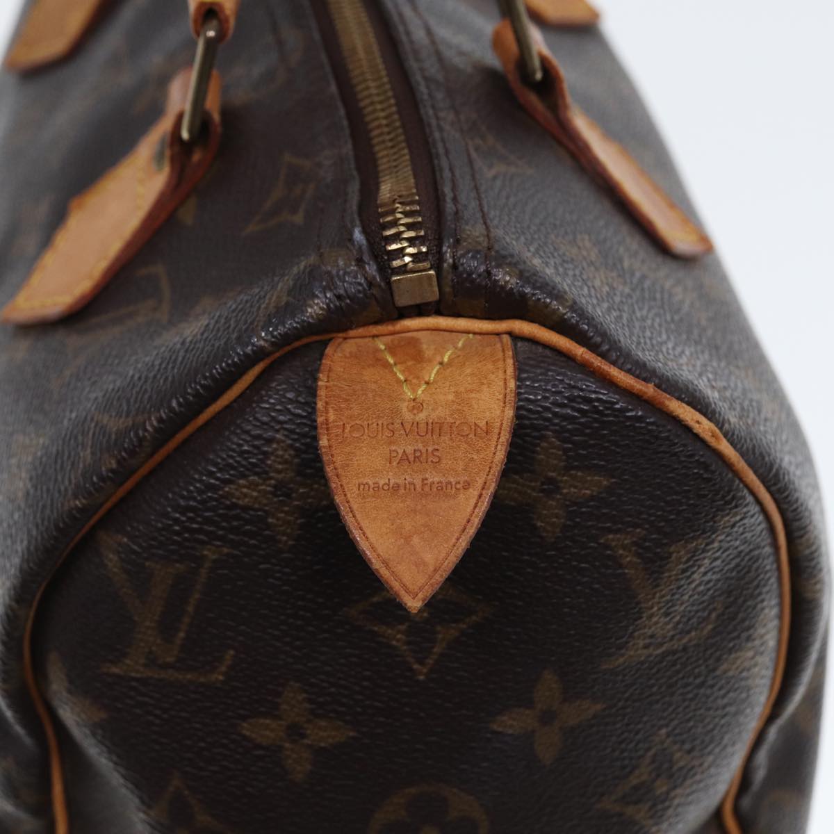 LOUIS VUITTON Monogram Speedy 25 Hand Bag M41528 LV Auth yk13138