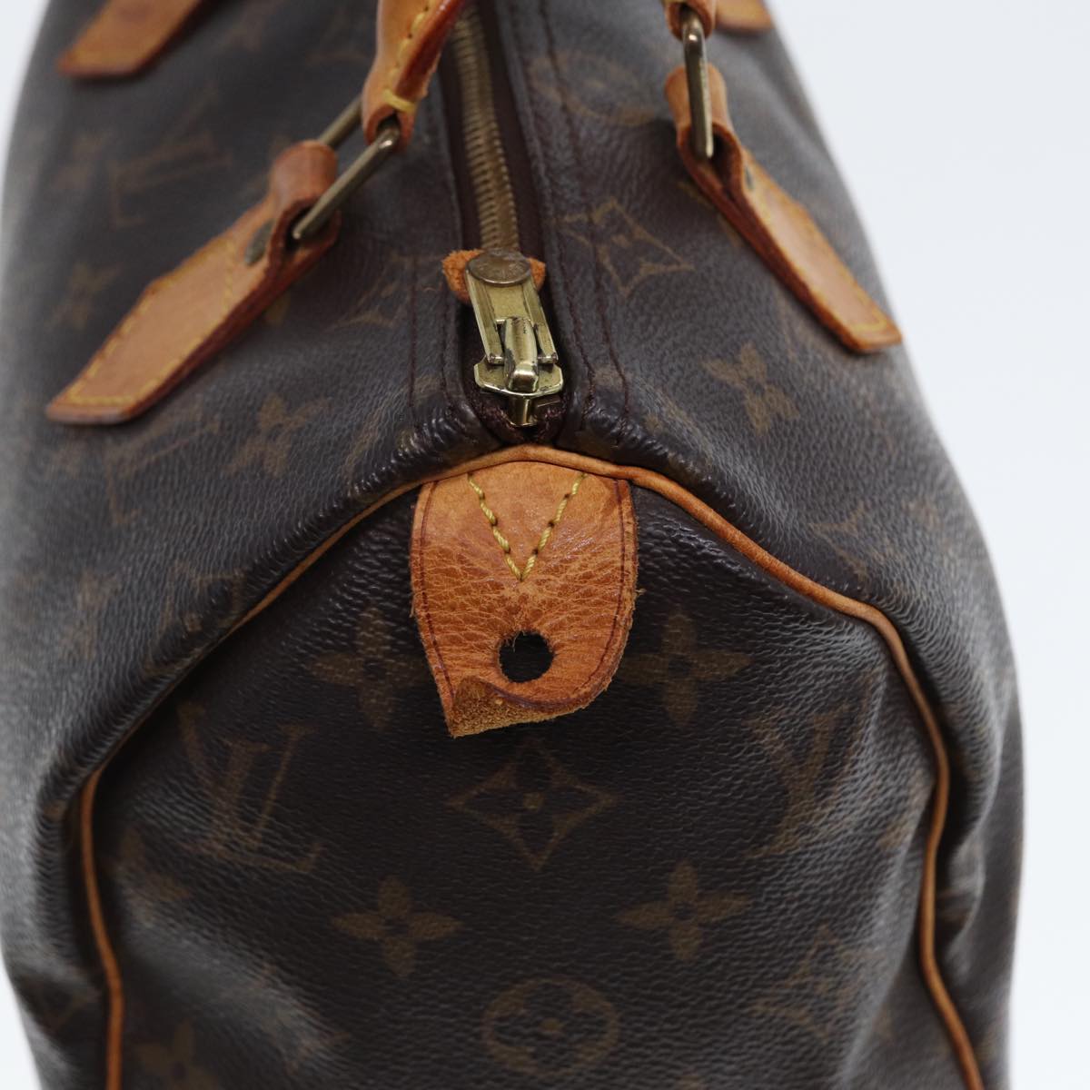 LOUIS VUITTON Monogram Speedy 25 Hand Bag M41528 LV Auth yk13138