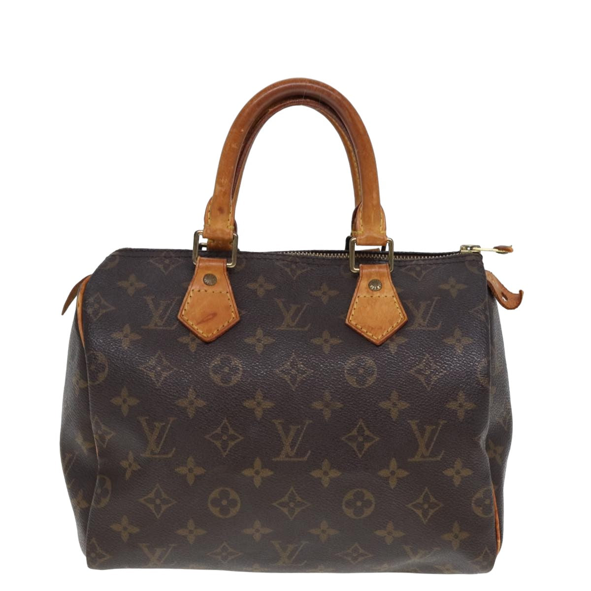 LOUIS VUITTON Monogram Speedy 25 Hand Bag M41528 LV Auth yk13138