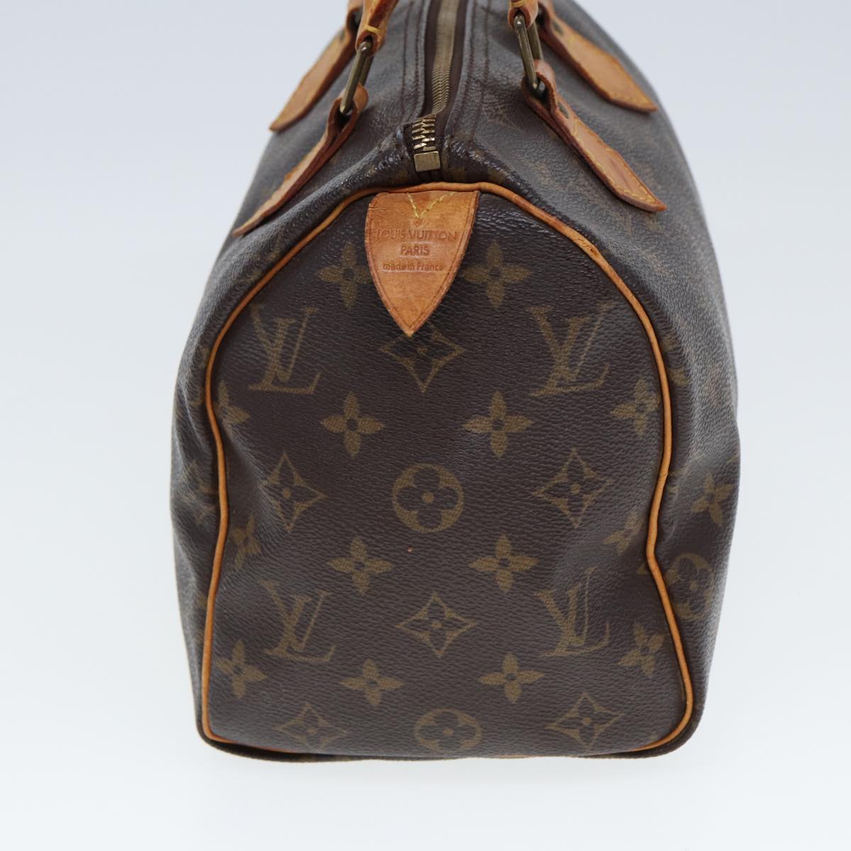 LOUIS VUITTON Monogram Speedy 25 Hand Bag M41528 LV Auth yk13138