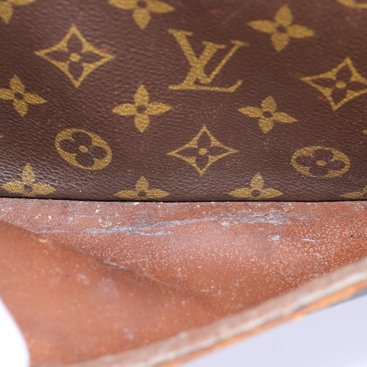 LOUIS VUITTON Monogram Compiegne 28 Clutch Bag M51845 LV Auth yk13140