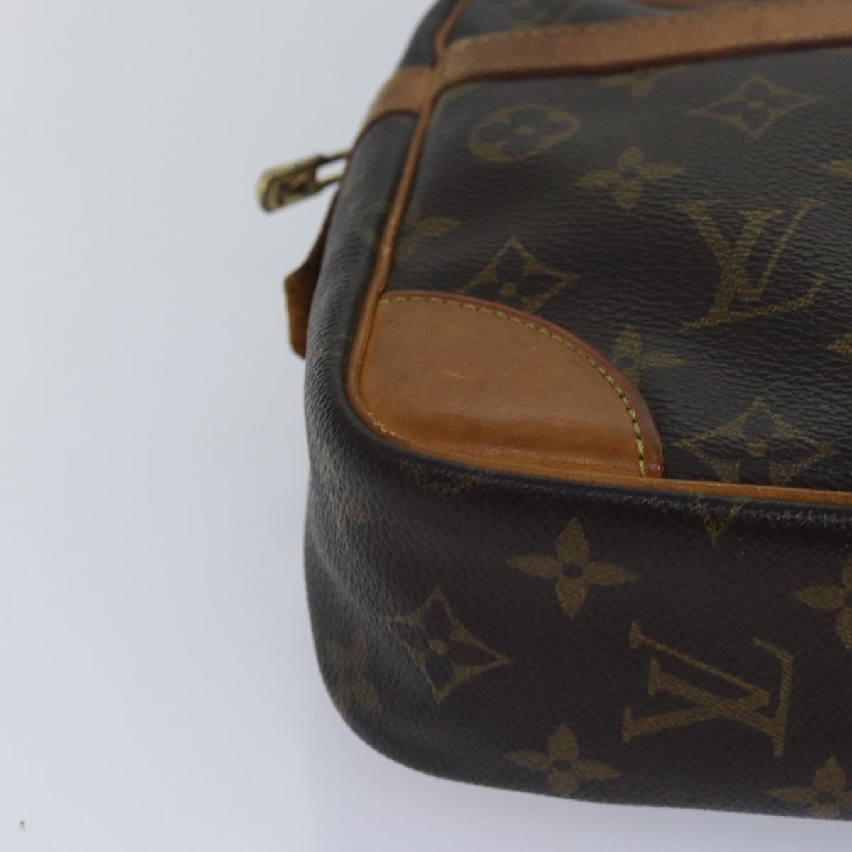 LOUIS VUITTON Monogram Compiegne 28 Clutch Bag M51845 LV Auth yk13140