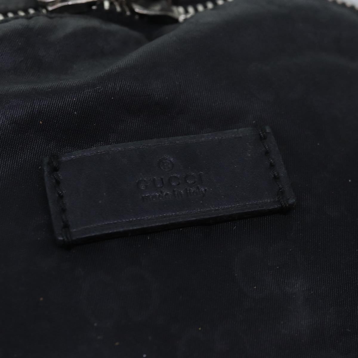 GUCCI GG Canvas Backpack Black 190278 Auth yk13189