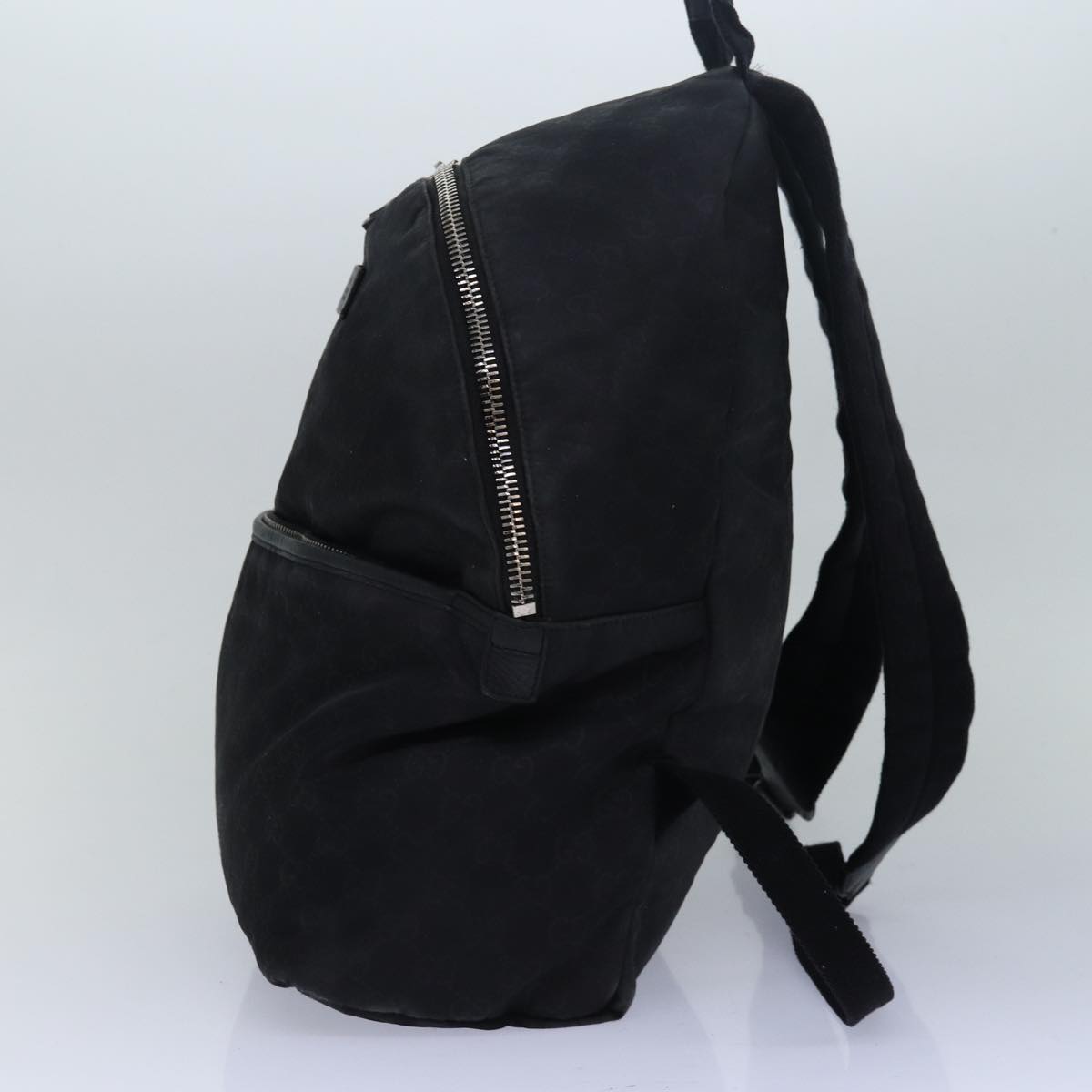 GUCCI GG Canvas Backpack Black 190278 Auth yk13189