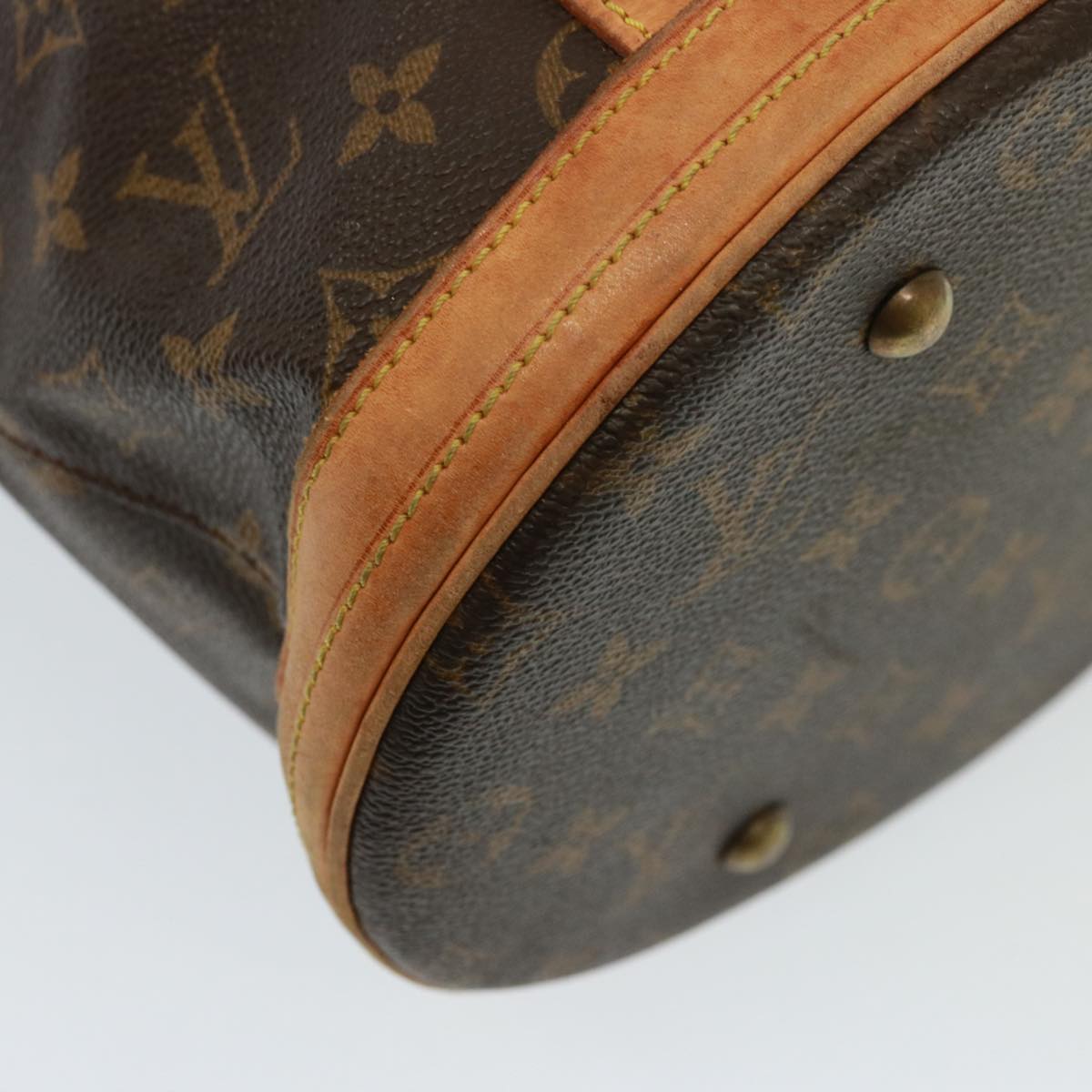 LOUIS VUITTON Monogram Bucket GM Shoulder Bag M42236 LV Auth yk13211