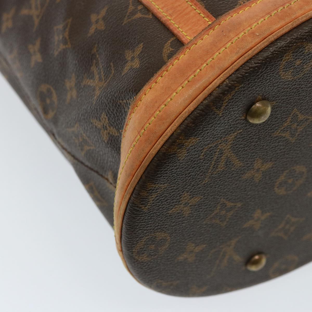 LOUIS VUITTON Monogram Bucket GM Shoulder Bag M42236 LV Auth yk13211