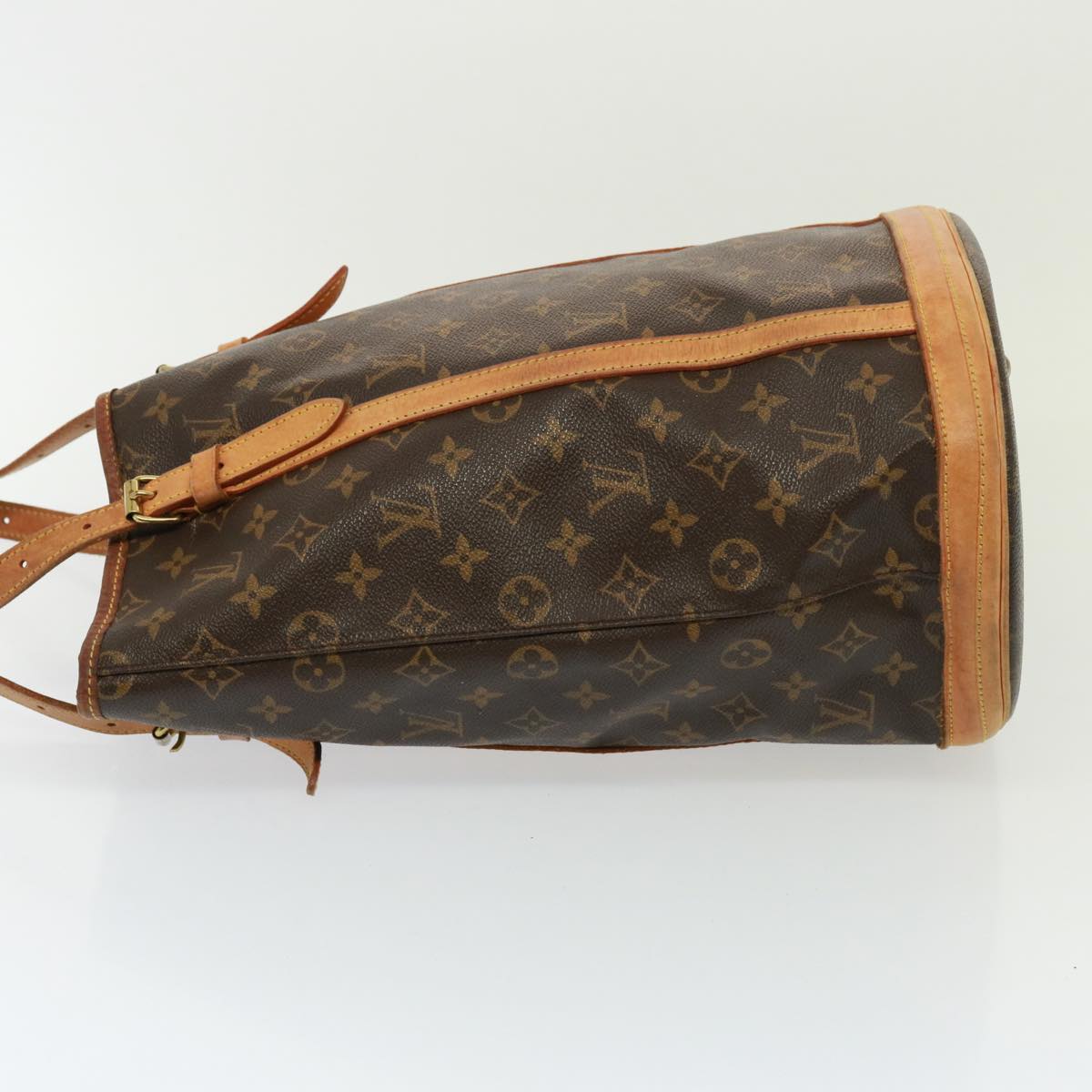 LOUIS VUITTON Monogram Bucket GM Shoulder Bag M42236 LV Auth yk13211