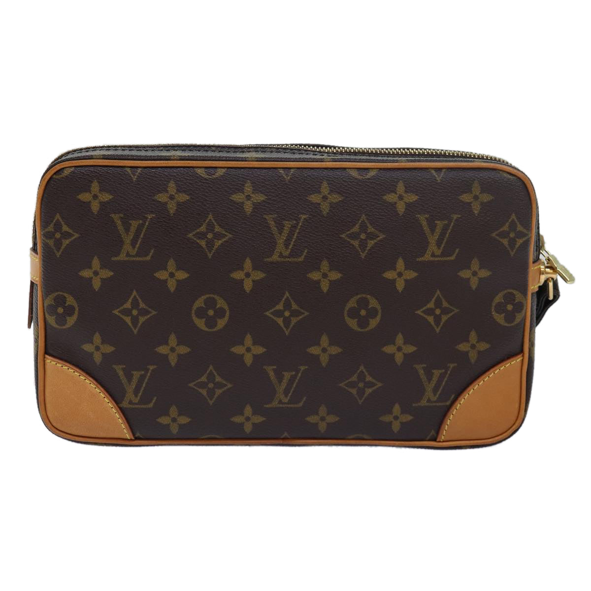 LOUIS VUITTON Monogram Marly Dragonne GM Clutch Bag M51825 LV Auth yk13217 - 0