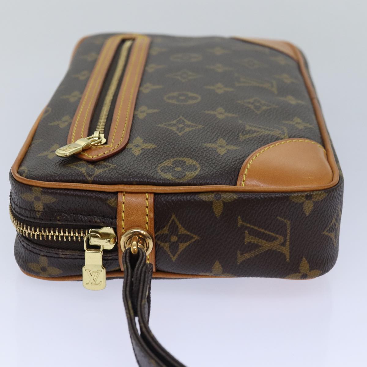 LOUIS VUITTON Monogram Marly Dragonne GM Clutch Bag M51825 LV Auth yk13217