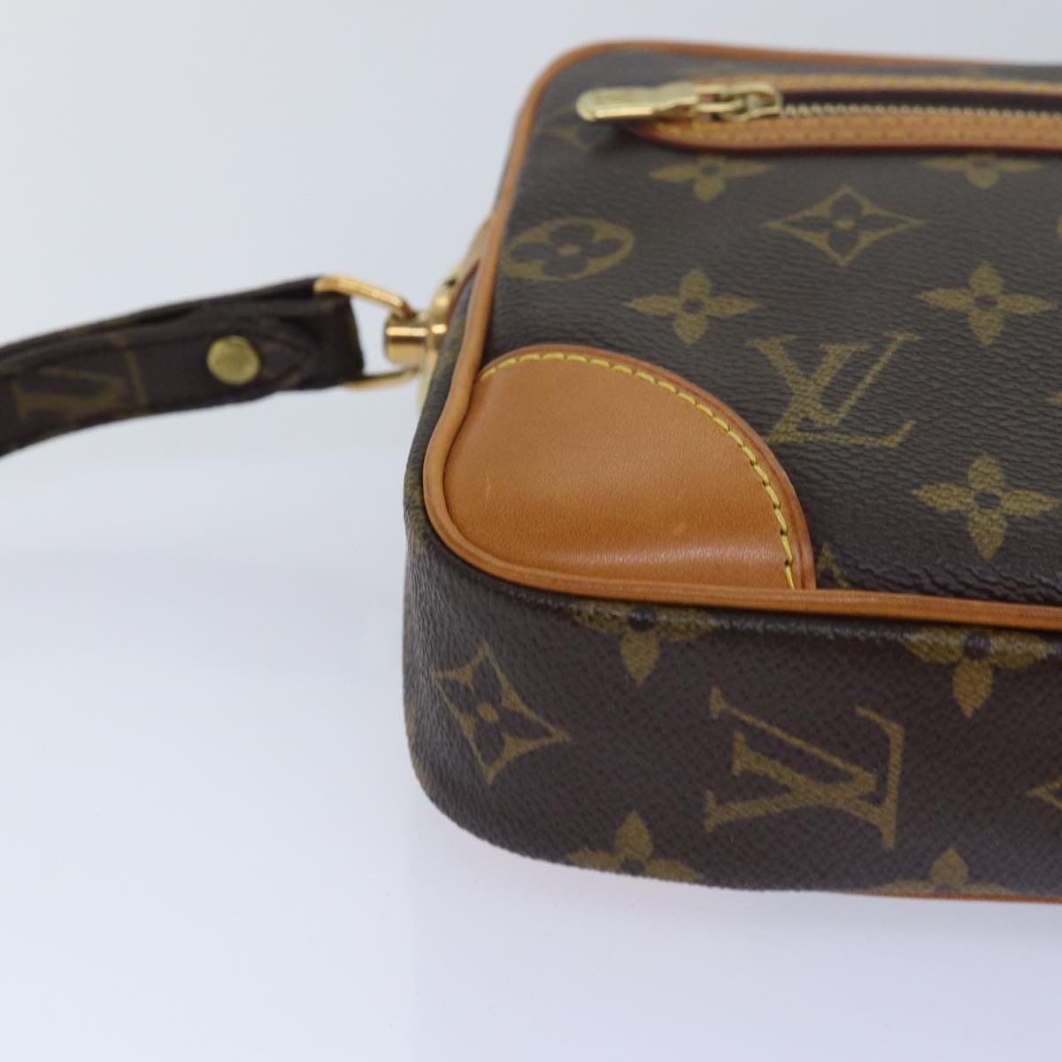 LOUIS VUITTON Monogram Marly Dragonne GM Clutch Bag M51825 LV Auth yk13217