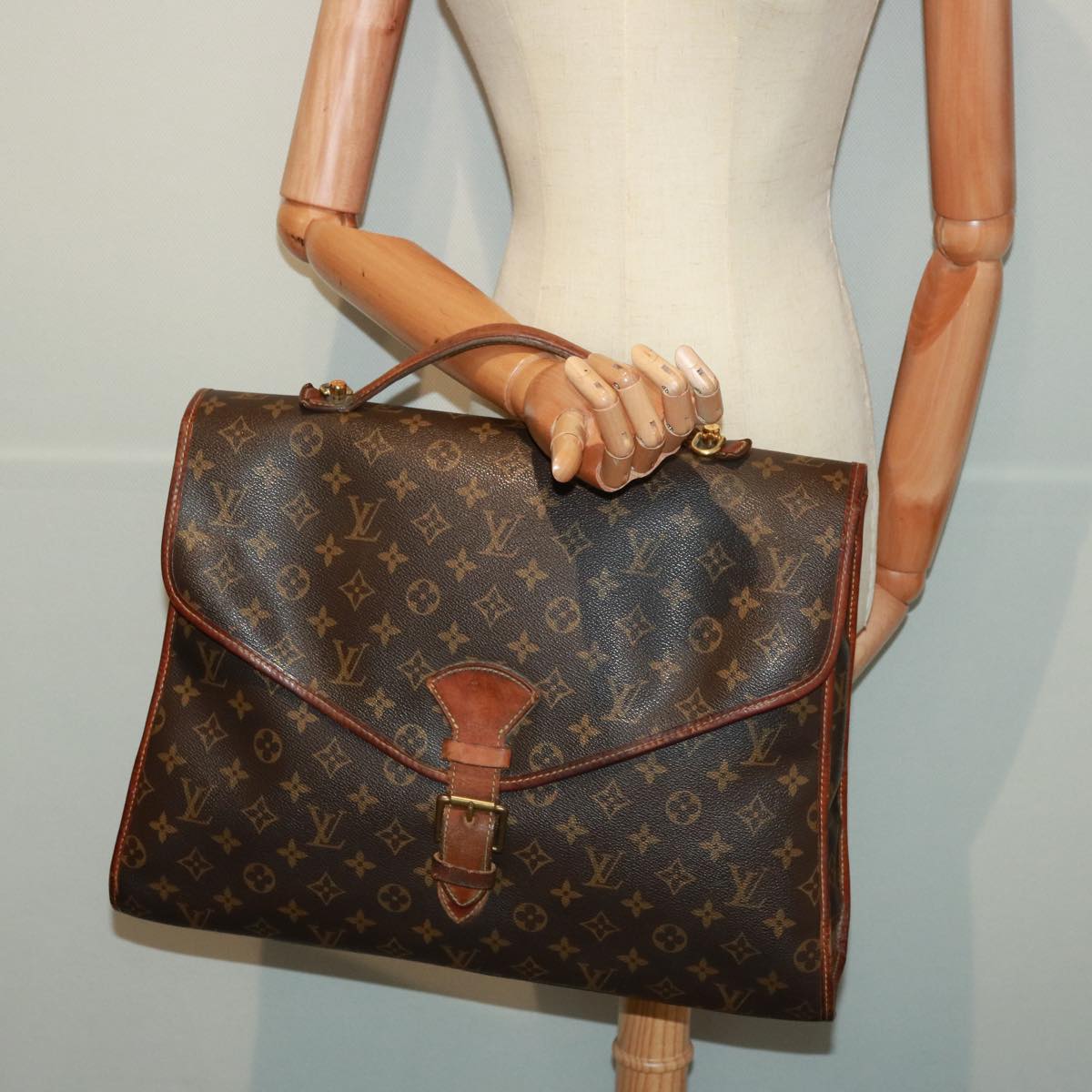 LOUIS VUITTON Monogram Beverly Hand Bag 2way M51120 LV Auth yk13218