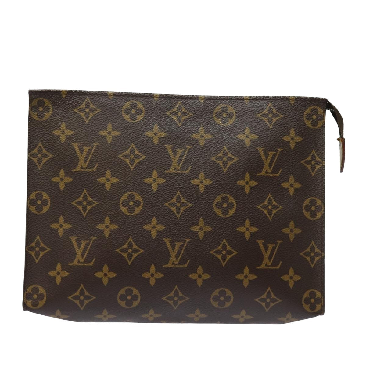 LOUIS VUITTON Monogram Poche Toilette 26 Pouch M47542 LV Auth yk13224