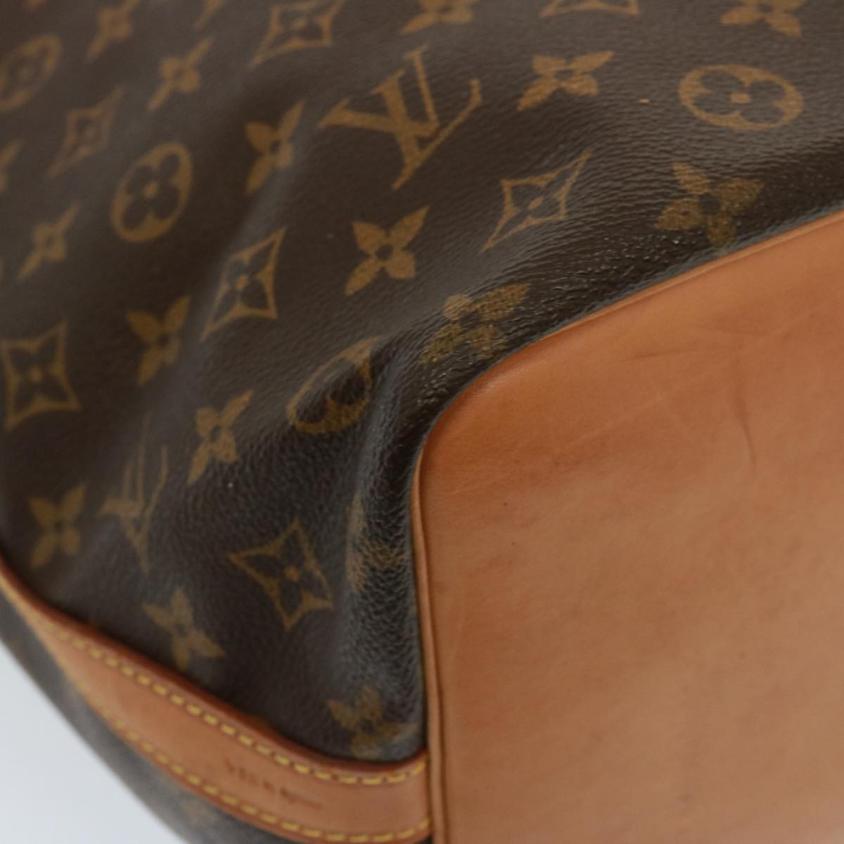 LOUIS VUITTON Monogram Petit Noe Shoulder Bag M42226 LV Auth yk13231