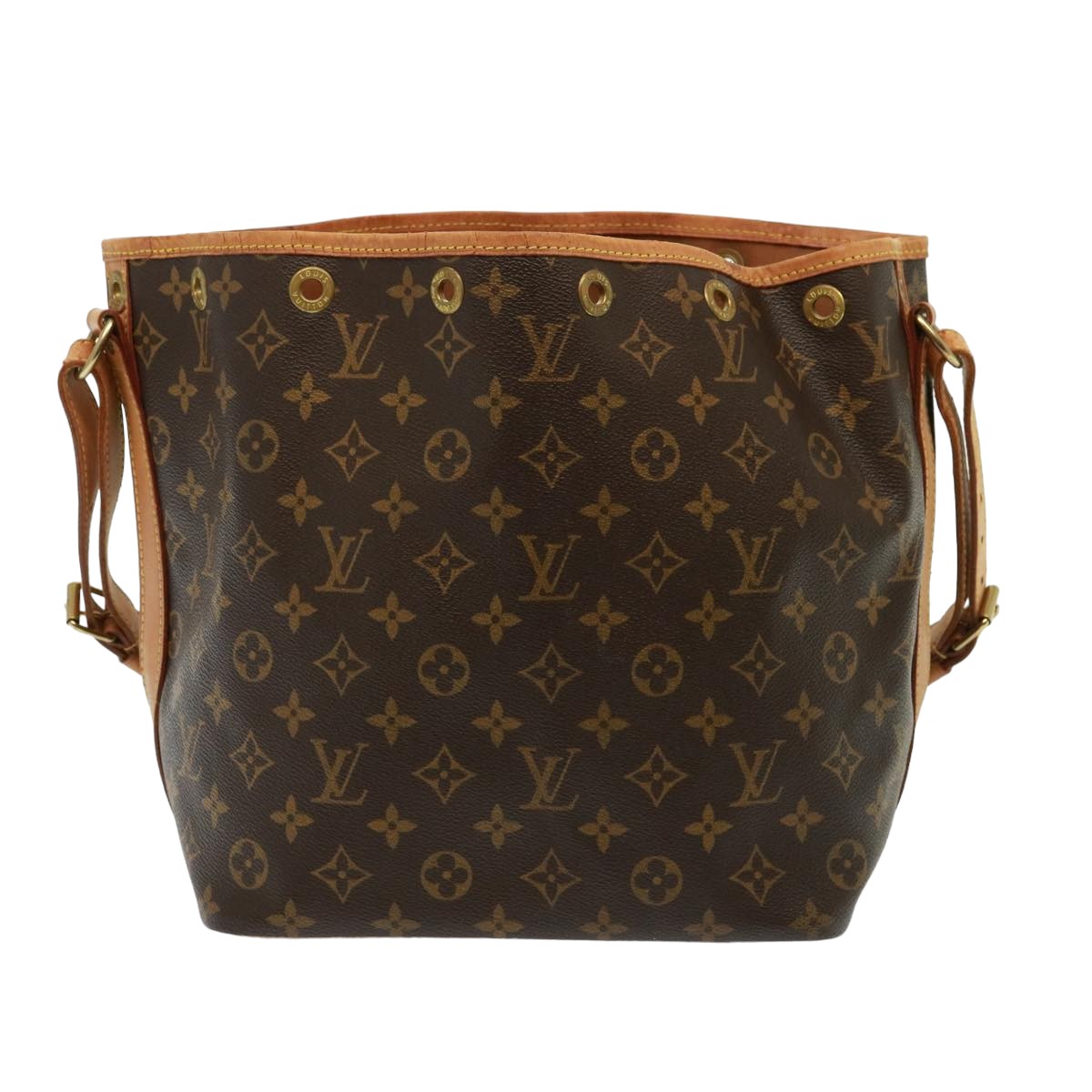 LOUIS VUITTON Monogram Petit Noe Shoulder Bag M42226 LV Auth yk13231