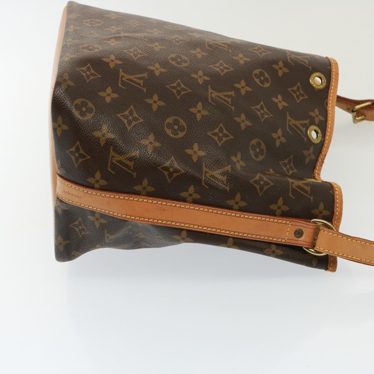 LOUIS VUITTON Monogram Petit Noe Shoulder Bag M42226 LV Auth yk13231