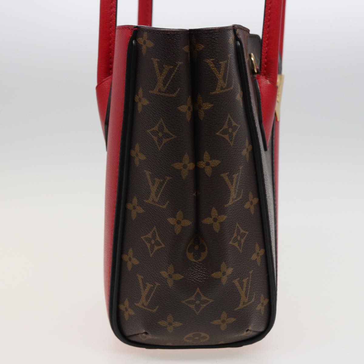 LOUIS VUITTON Monogram Kimono PM Hand Bag Red M41856 LV Auth yk13252A