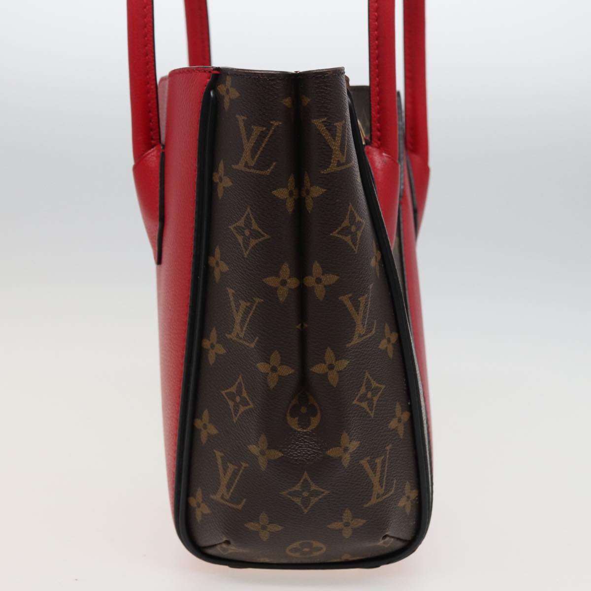 LOUIS VUITTON Monogram Kimono PM Hand Bag Red M41856 LV Auth yk13252A