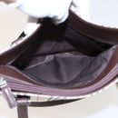 BURBERRY Nova Check Tote Bag Canvas Beige Auth yk13282-23