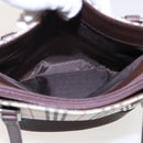 BURBERRY Nova Check Tote Bag Canvas Beige Auth yk13282-24