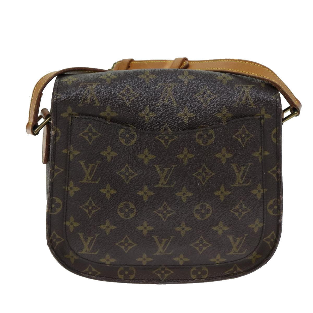 LOUIS VUITTON Monogram Saint Cloud GM Shoulder Bag M51242 LV Auth yk13289 - 0