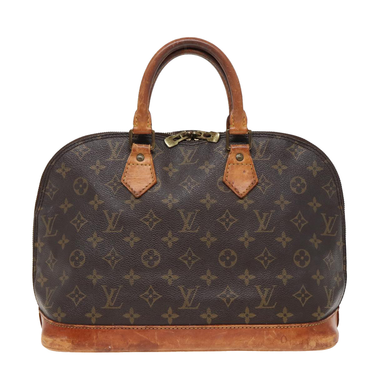 LOUIS VUITTON Monogram Alma Hand Bag M51130 LV Auth yk13326 - 0