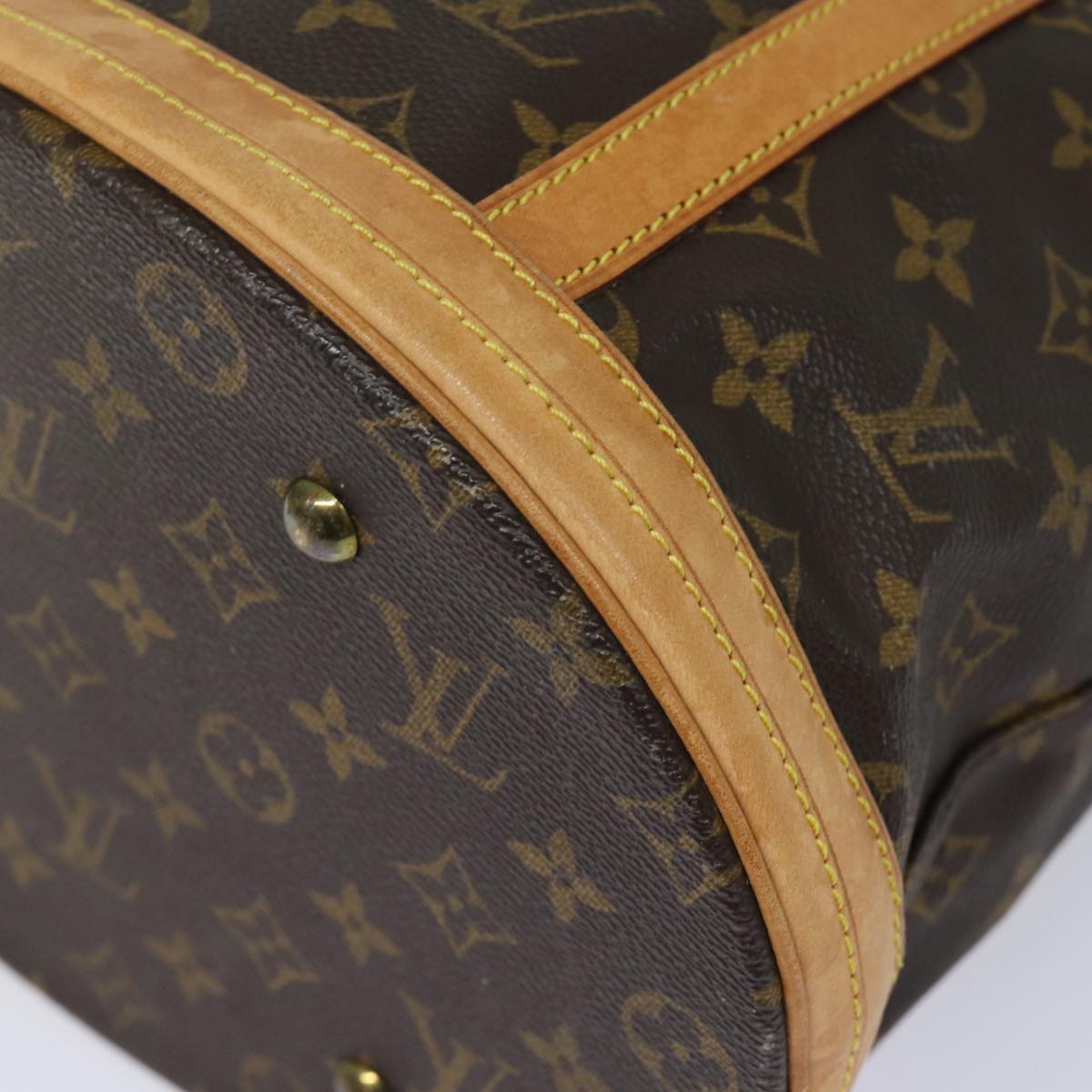 LOUIS VUITTON Monogram Bucket GM Shoulder Bag M42236 LV Auth yk13339