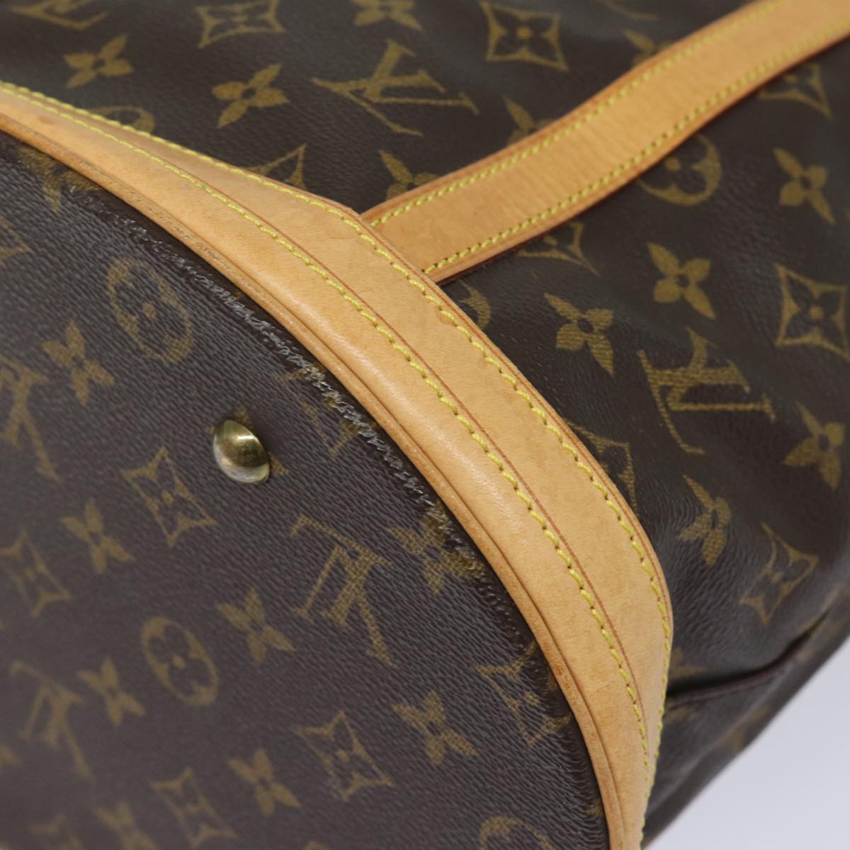 LOUIS VUITTON Monogram Bucket GM Shoulder Bag M42236 LV Auth yk13339