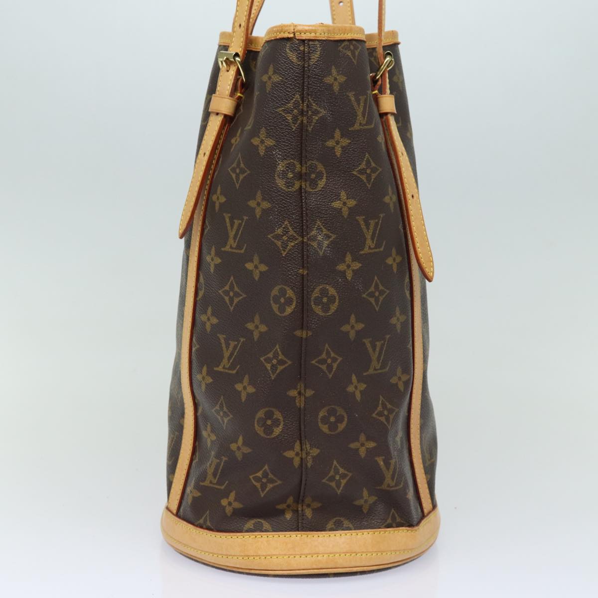 LOUIS VUITTON Monogram Bucket GM Shoulder Bag M42236 LV Auth yk13339