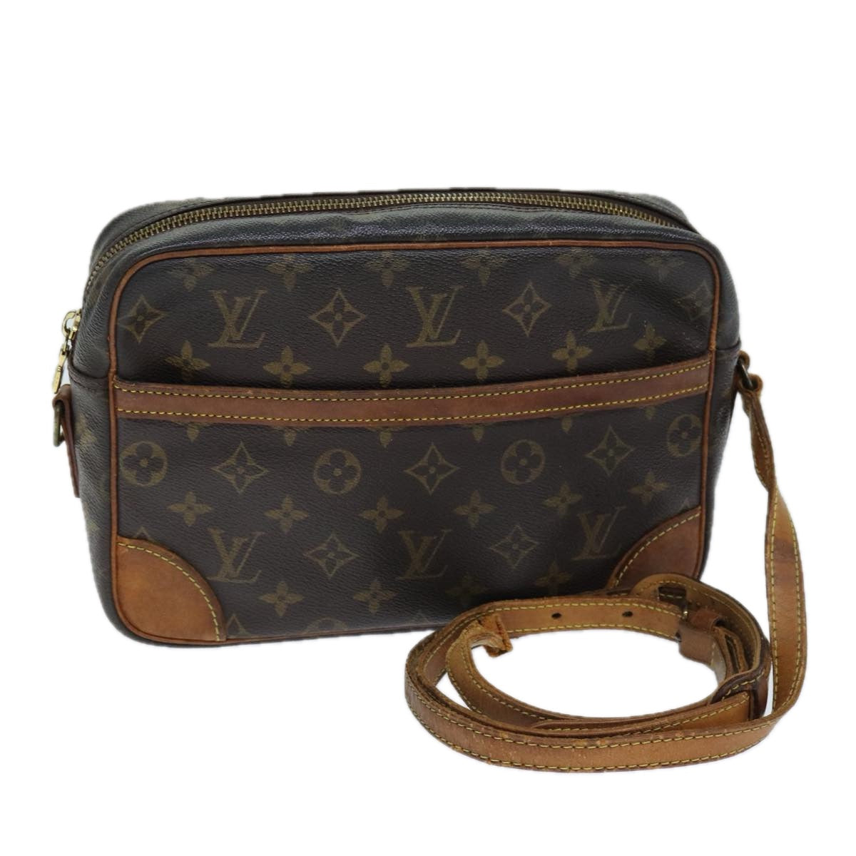 LOUIS VUITTON Monogram Trocadero 27 Shoulder Bag M51274 LV Auth yk13340