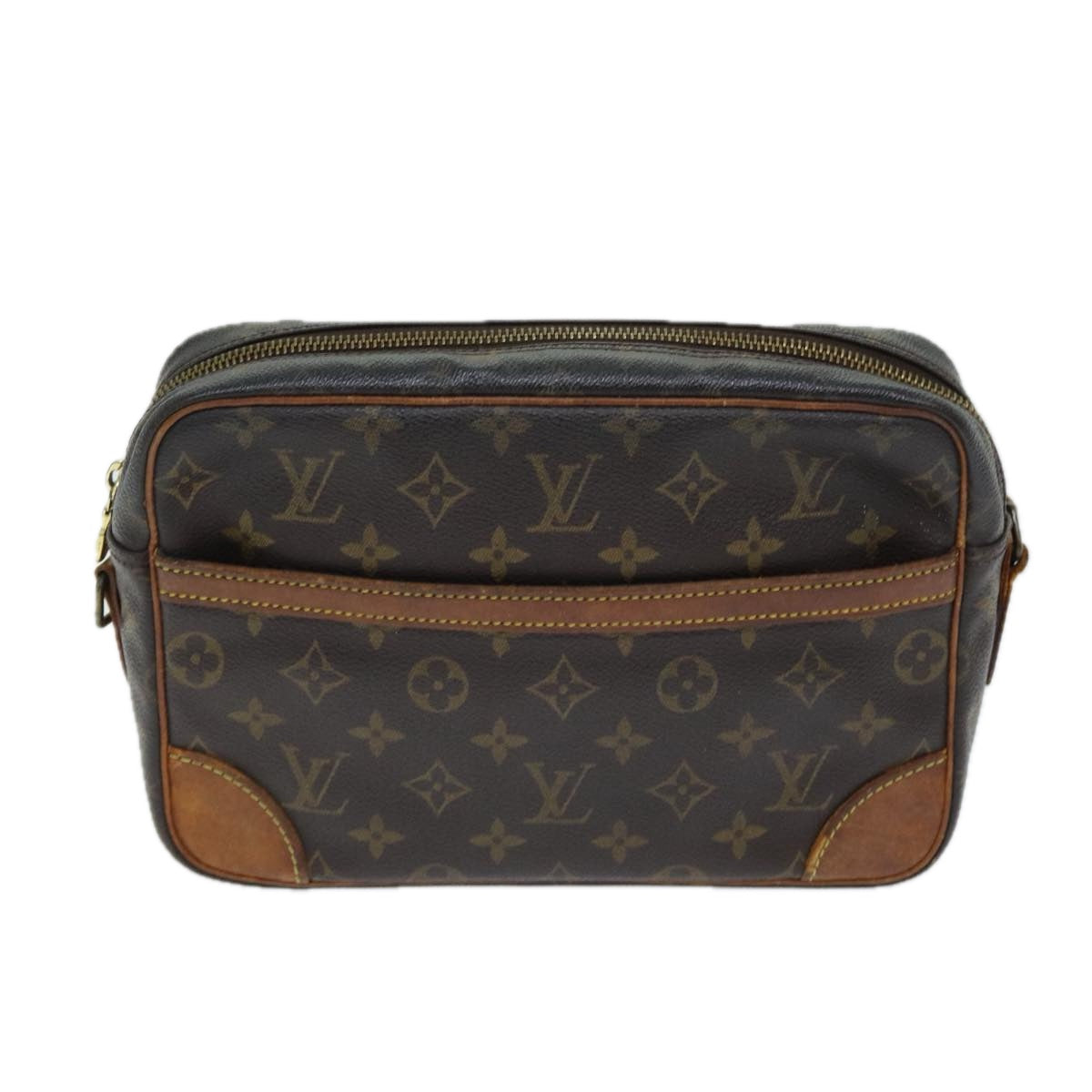 LOUIS VUITTON Monogram Trocadero 27 Shoulder Bag M51274 LV Auth yk13340