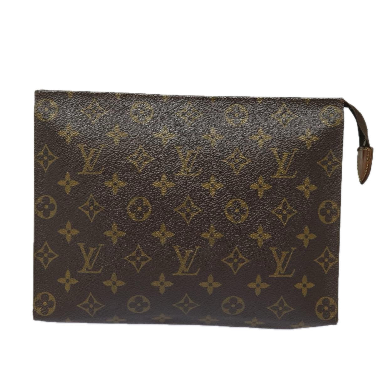 LOUIS VUITTON Monogram Poche Toilette 26 Pouch M47542 LV Auth yk13358