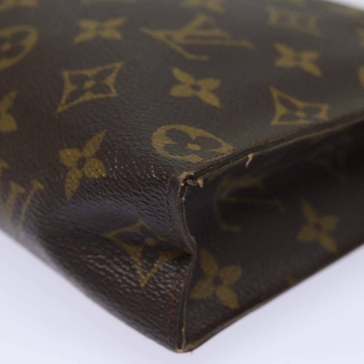 LOUIS VUITTON Monogram Poche Toilette 26 Pouch M47542 LV Auth yk13358